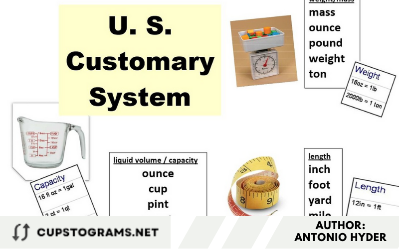 About the US customary system