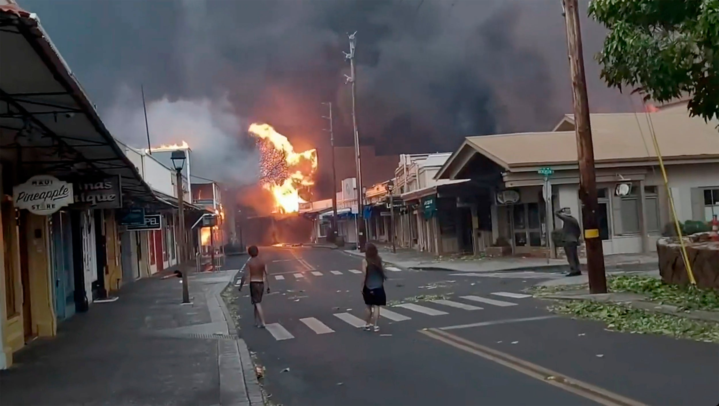Hawaii fire video