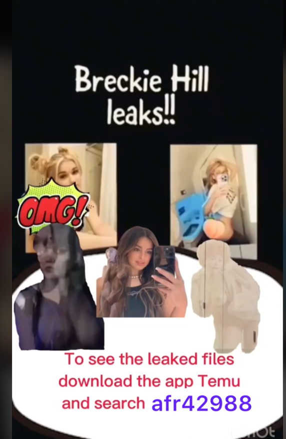 Breckie Hill Shower Video Cucumber Leaked