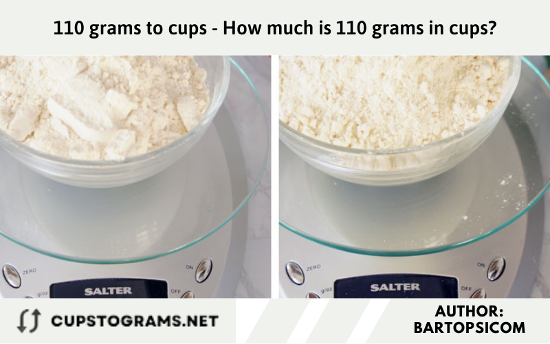 110 grams to cups - How much is 110 grams in cups?