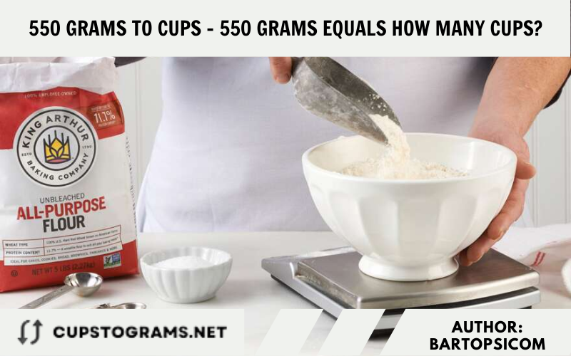 550 grams to cups - 550 grams equals how many cups?