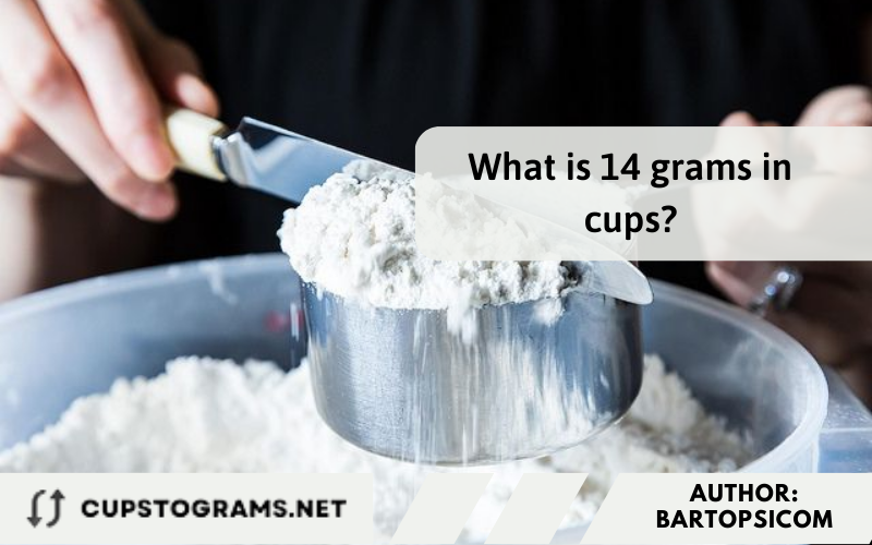 What is 14 grams in cups?