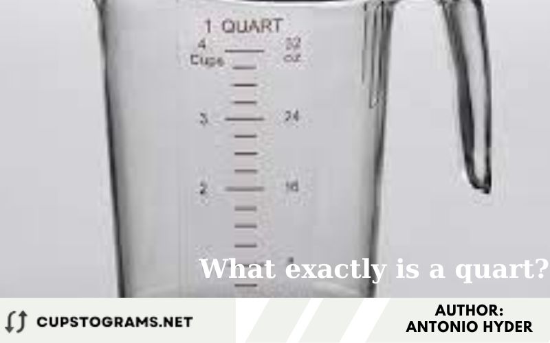 What exactly is a quart?