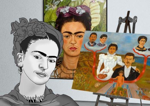 5. What was the official cause of Frida Kahlo's death?