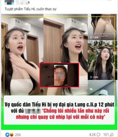 2. Quá trình lộ clip "HOT" của cô vợ quốc dân Tiểu Hý diễn ra như thế nào?