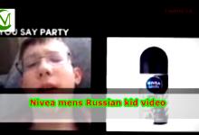 1. Content of the NIVEA Mens Russian Kid video