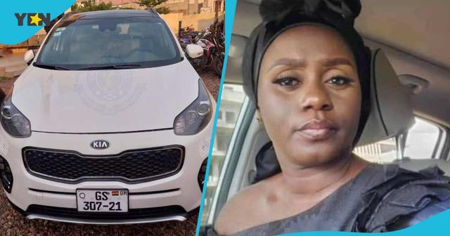 The police find a KIA Sportage belonging to Princess Afia Ahenkani in connection with the murder case